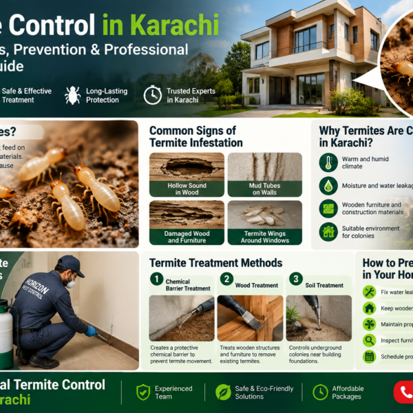 How to Protect Your Home from Termites in Karachi | Complete Termite Control Guide